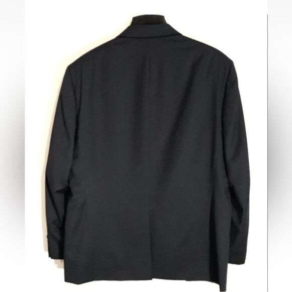 Michael Kors Mens Sport Coat Blazer Suit Jacket Dark Blue or black 46R - Picture 2 of 6